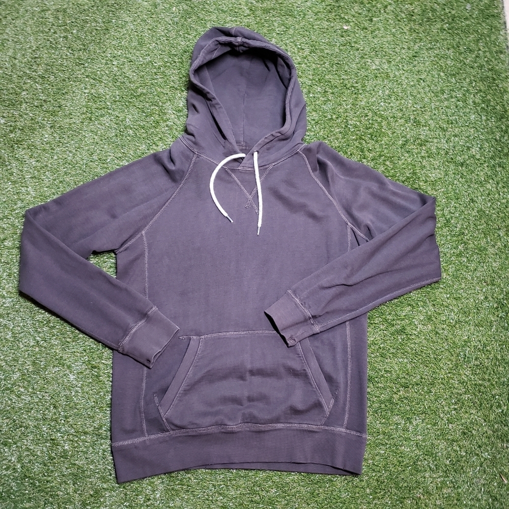 American Eagle Super Soft Gray Hoodie Mens Size Small H1